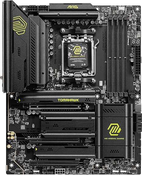 MSI MAG X870 Tomahawk WiFi Gaming Motherboard